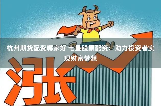 杭州期货配资哪家好 七星股票配资：助力投资者实现财富梦想